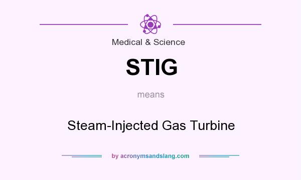 What does STIG mean? It stands for Steam-Injected Gas Turbine