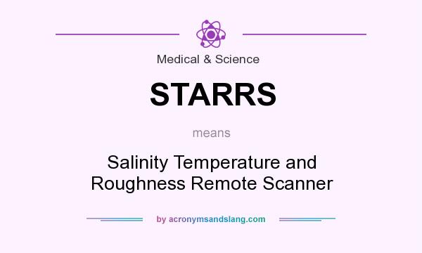 What does STARRS mean? It stands for Salinity Temperature and Roughness Remote Scanner