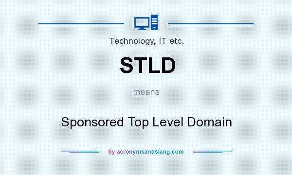 What does STLD mean? It stands for Sponsored Top Level Domain