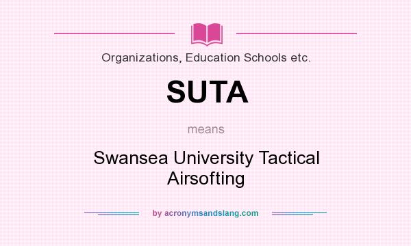 What does SUTA mean? It stands for Swansea University Tactical Airsofting