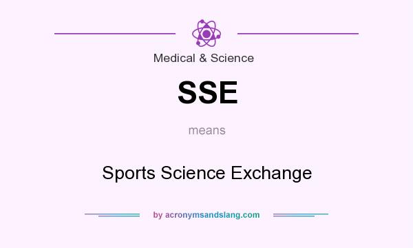What does SSE mean? It stands for Sports Science Exchange