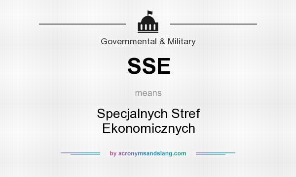 What does SSE mean? It stands for Specjalnych Stref Ekonomicznych