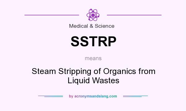 What does SSTRP mean? It stands for Steam Stripping of Organics from Liquid Wastes