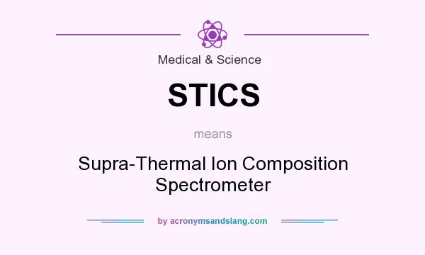 What does STICS mean? It stands for Supra-Thermal Ion Composition Spectrometer