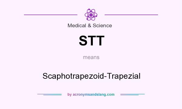 What does STT mean? It stands for Scaphotrapezoid-Trapezial