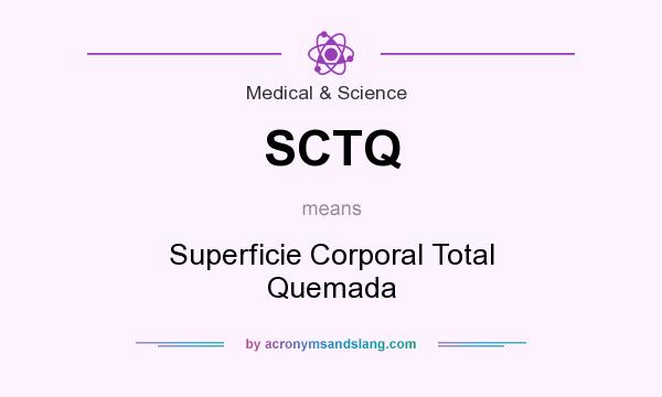 What does SCTQ mean? It stands for Superficie Corporal Total Quemada