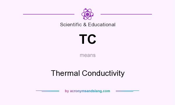 What does TC mean? It stands for Thermal Conductivity