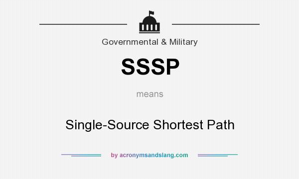 What does SSSP mean? It stands for Single-Source Shortest Path