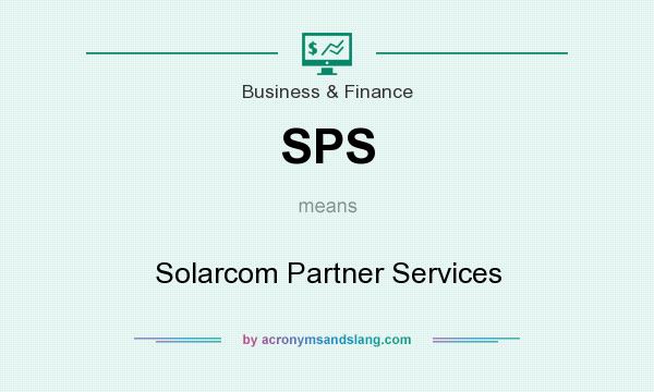 What does SPS mean? It stands for Solarcom Partner Services