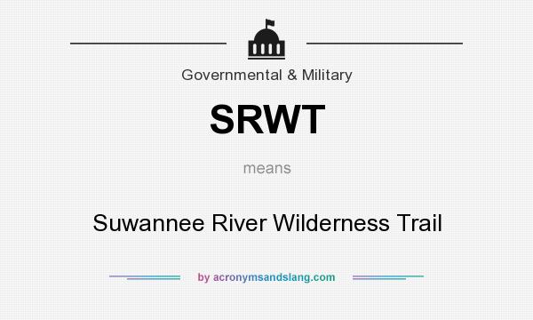 What does SRWT mean? It stands for Suwannee River Wilderness Trail