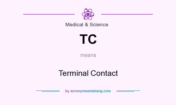 What does TC mean? It stands for Terminal Contact