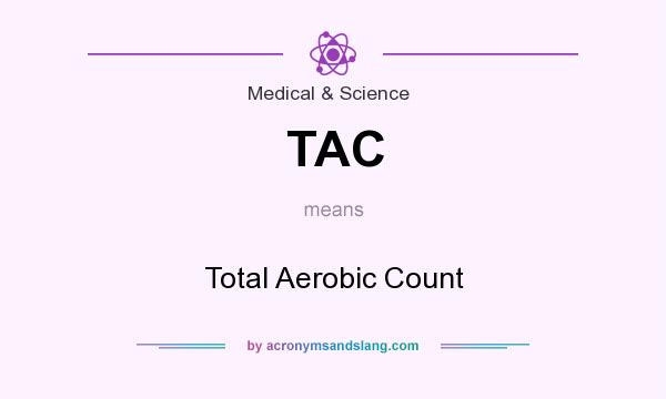 What does TAC mean? It stands for Total Aerobic Count