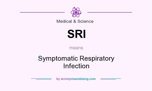 What does SRI mean? It stands for Symptomatic Respiratory Infection