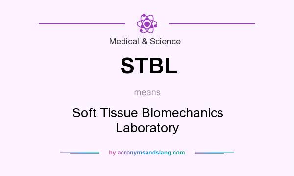 What does STBL mean? It stands for Soft Tissue Biomechanics Laboratory
