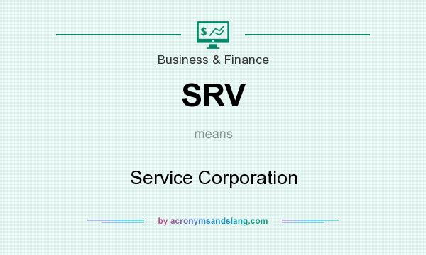 What does SRV mean? It stands for Service Corporation