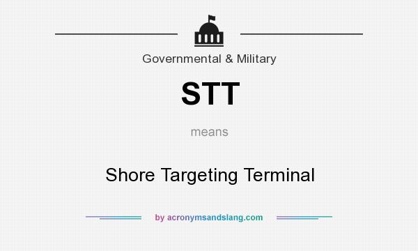 What does STT mean? It stands for Shore Targeting Terminal