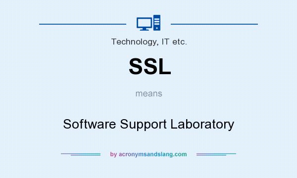 What does SSL mean? It stands for Software Support Laboratory