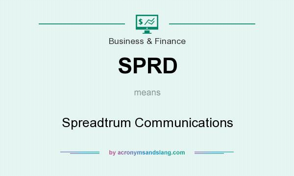 What does SPRD mean? It stands for Spreadtrum Communications