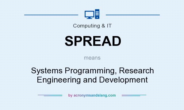 What does SPREAD mean? It stands for Systems Programming, Research Engineering and Development