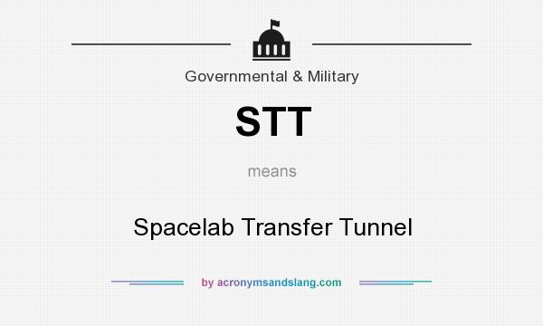 What does STT mean? It stands for Spacelab Transfer Tunnel