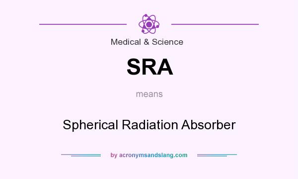 What does SRA mean? It stands for Spherical Radiation Absorber