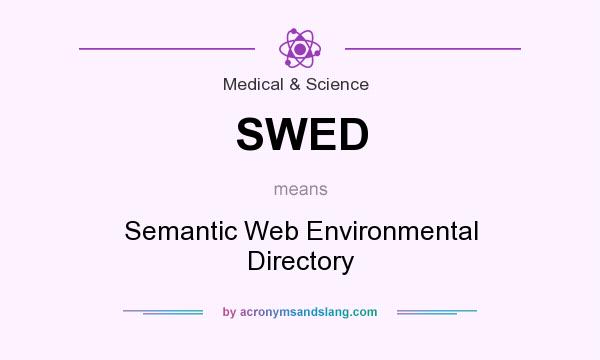 What does SWED mean? It stands for Semantic Web Environmental Directory