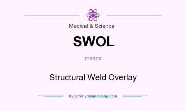 What does SWOL mean? It stands for Structural Weld Overlay