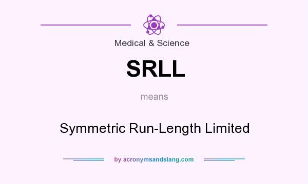 What does SRLL mean? It stands for Symmetric Run-Length Limited