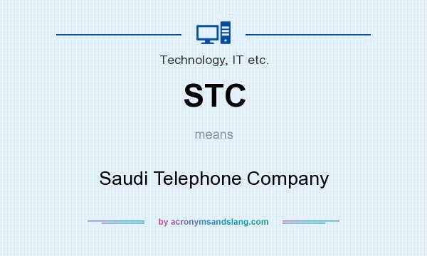 What does STC mean? It stands for Saudi Telephone Company