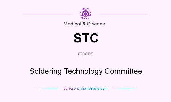 What does STC mean? It stands for Soldering Technology Committee