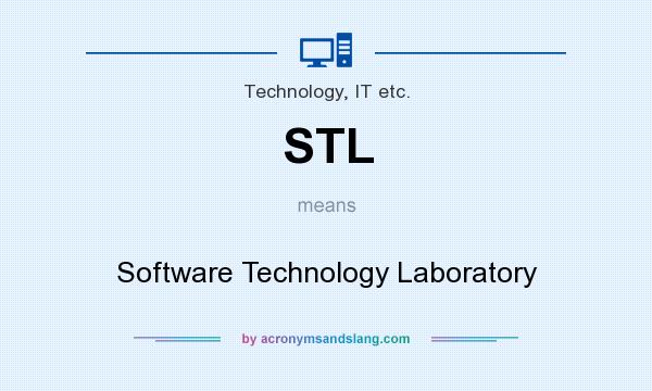 What does STL mean? It stands for Software Technology Laboratory