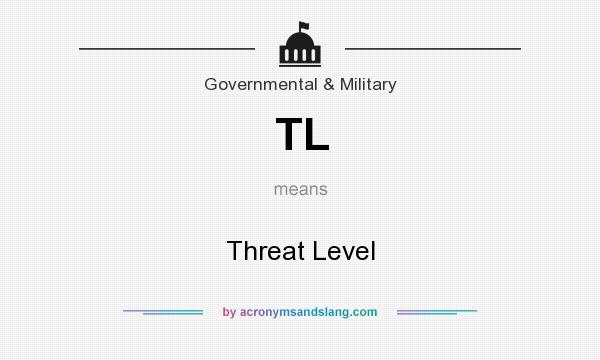 What does TL mean? It stands for Threat Level