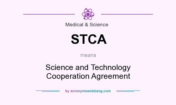 What does STCA mean? It stands for Science and Technology Cooperation Agreement