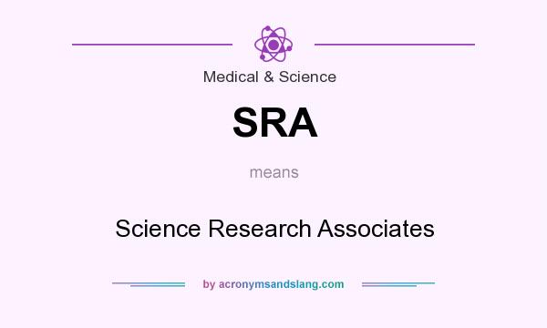 What does SRA mean? It stands for Science Research Associates