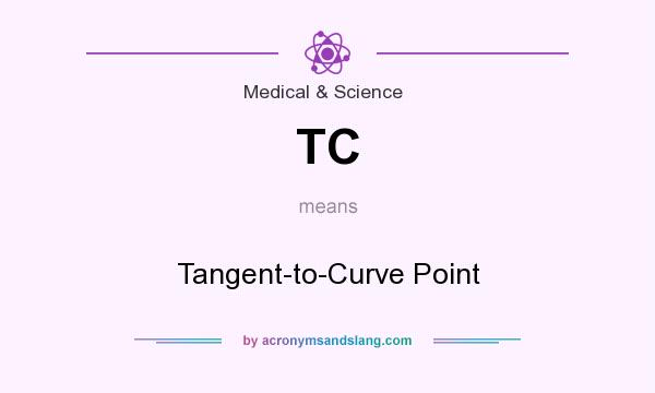 What does TC mean? It stands for Tangent-to-Curve Point