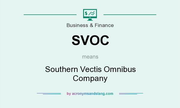 What does SVOC mean? It stands for Southern Vectis Omnibus Company