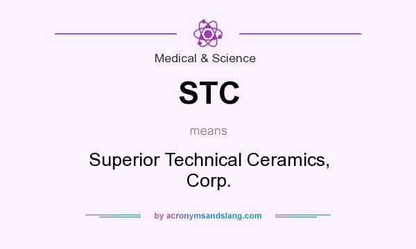 What does STC mean? It stands for Superior Technical Ceramics, Corp.