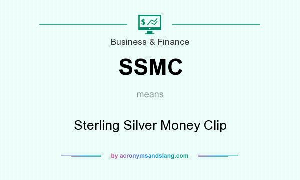 What does SSMC mean? It stands for Sterling Silver Money Clip