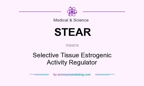 What does STEAR mean? It stands for Selective Tissue Estrogenic Activity Regulator