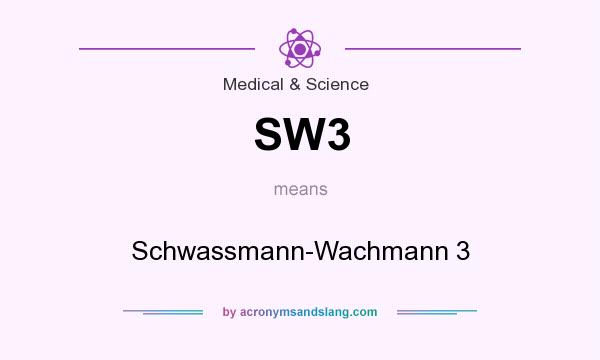 What does SW3 mean? It stands for Schwassmann-Wachmann 3
