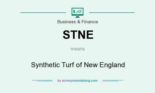 What does STNE mean? It stands for Synthetic Turf of New England