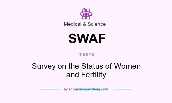 What does SWAF mean? It stands for Survey on the Status of Women and Fertility