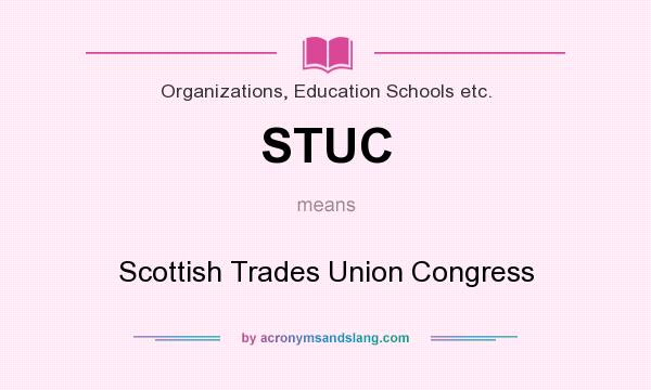 What does STUC mean? It stands for Scottish Trades Union Congress