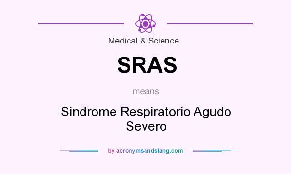 What does SRAS mean? It stands for Sindrome Respiratorio Agudo Severo