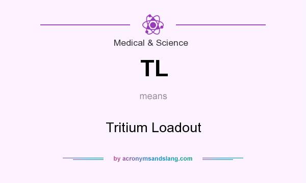 What does TL mean? It stands for Tritium Loadout