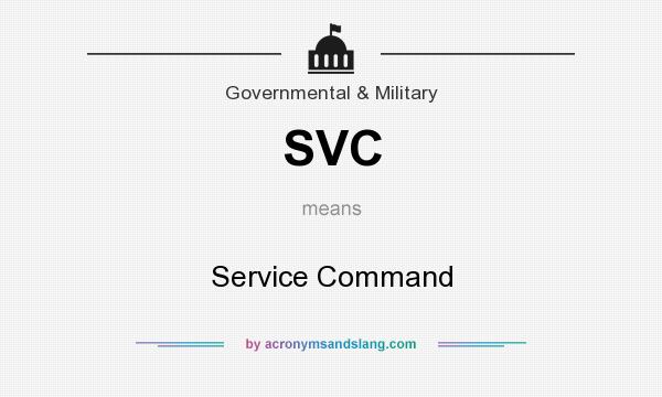 What does SVC mean? It stands for Service Command