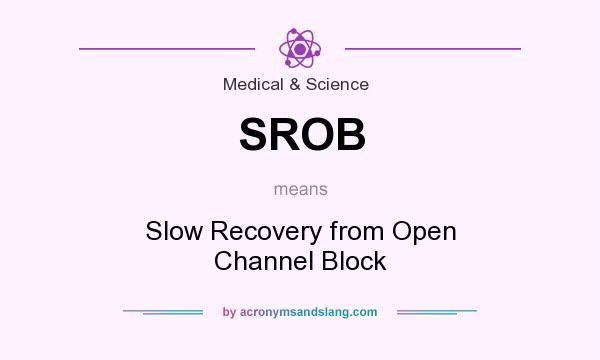 What does SROB mean? It stands for Slow Recovery from Open Channel Block