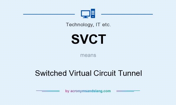 What does SVCT mean? It stands for Switched Virtual Circuit Tunnel