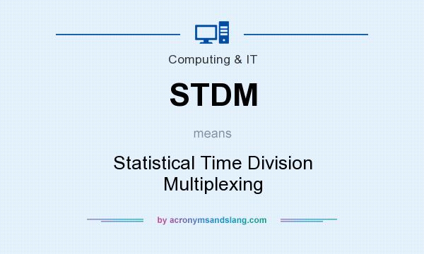 What does STDM mean? It stands for Statistical Time Division Multiplexing