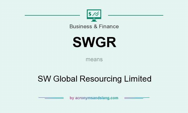 What does SWGR mean? It stands for SW Global Resourcing Limited